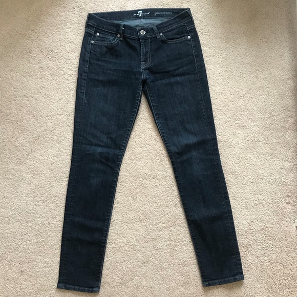 7 For All Mankind Denim - 7 For All Mankind Gwenevere Skinny Jeans 29